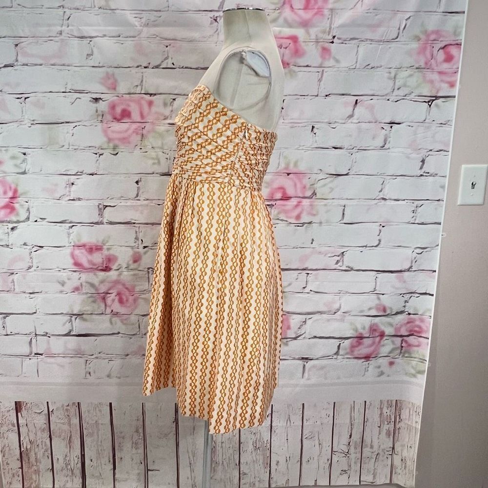 Vanessa Virginia Anthropologie strapless chain sweetheart summer dress size 2 - Picture 8 of 12
